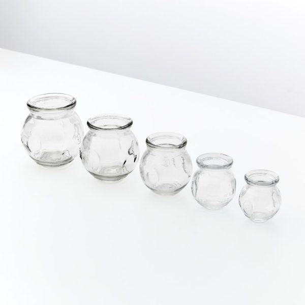 Traditional Chinese Medicine Cupping Product - Glass TCM Centre Cup Set